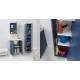 Lavatoio 60X60 CYLI lavapanni-asse in legno,  BIANCO Colavene