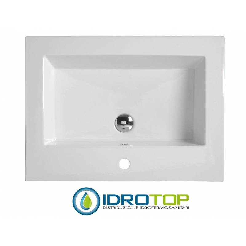 Lavapanni 60X45X86 ricambio in ceramica PER MOBILE per modello Acquaceramica Serie Prisma 60x45  Colavene