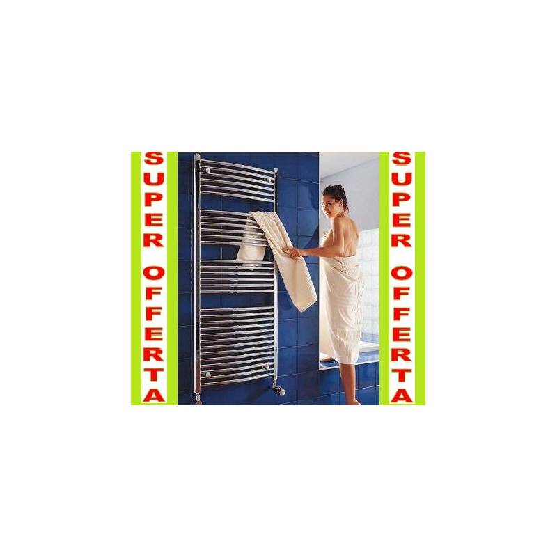 OFFERTA termoarredo scaldasalviette CAMPIELLO  curvo CROMO