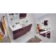 Lavatoio Portalavatrice 130X65 SX ACTIVE WASH STATICO-vasca sx,cesto portabiancheria,asse in legno,lavatoio in Abs BIANCO Colave