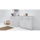 Mobile 45X38,ripiani,cassetto,apertura sx BIANCO Colavene