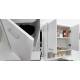 Pensile 45X70X22 DOMESTICA PENSILE  DX completo di ripiano BIANCO Colavene
