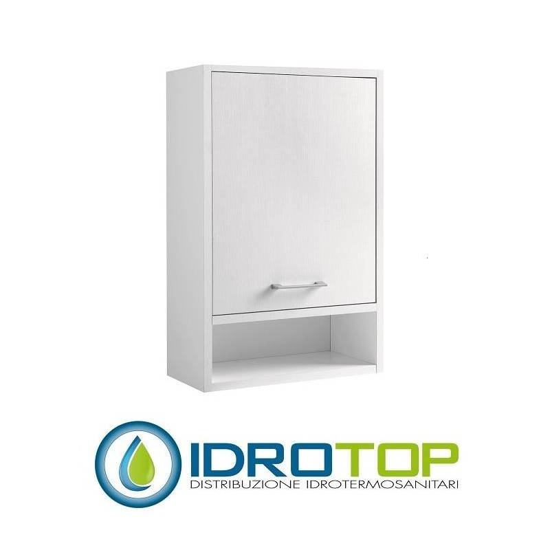 Pensile 45X70X22 DOMESTICA PENSILE  SX completo di ripiano BIANCO Colavene