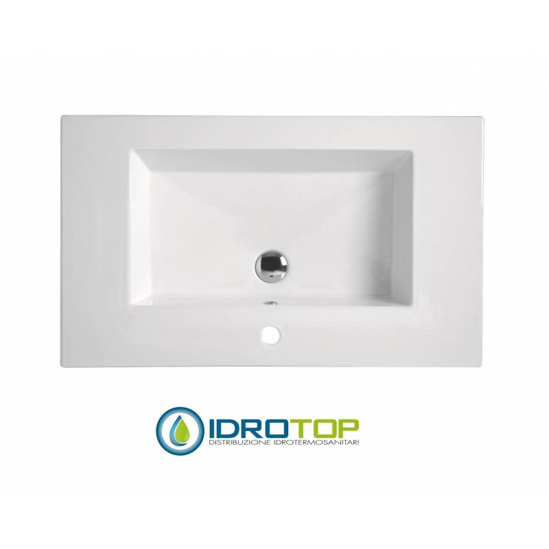 Lavabo 87X52 in Ceramica di ricambio per ACQUACERAMICA DROP 87X52   BIANCO Colavene