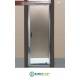 Box Doccia  Porta a Battente 70 Cristallo TRASPARENTE 6mm-Telaio CROMATO PONSI Gold