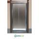 Box Doccia Porta Scorrevole 120 Cristallo TRASPARENTE 6mm-Telaio CROMATO PONSI Gold