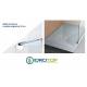 Box Doccia WALK-IN 90 Cristallo TRASPARENTE 6mm-Telaio CROMATO-Staffa 30cm PONSI Gold