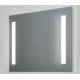 specchio con 2 luci interne