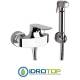 Miscelatore INFINITY DOCCIA ESTERNO:DOCCETTA Ottone Cromato