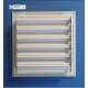 Bocchetta Aria 20x20 mm regolabile  Bianca con Adattatore D.150