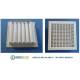 Bocchetta Aria 20x20 mm regolabile  Bianca con Adattatore D.150