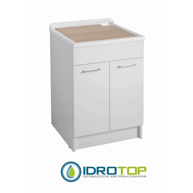 Lavatoio  SWASH 60X60, Lavapanni con mobile ampio e profondo Colavene   