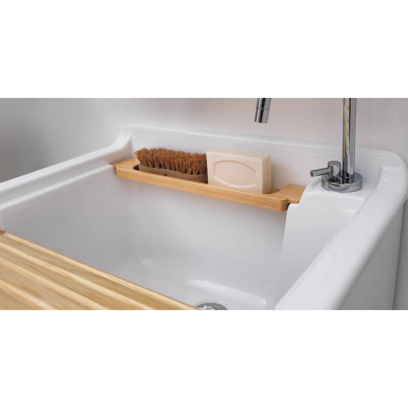 Lavatoio con mobile JOLLYWASH 60X50x86 Colavene Lavapanni compreso di cesto e asse 