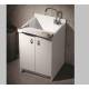 Lavatoio con mobile  MARELLA L60XP50 con Asse termoplastico-doppia anta