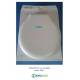 Copriwater Galassia ARKE BIANCO Cerniera Cromo-Sedile-Asse Wc