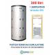 Puffer 300 lt Serbatoio con 1 Serpentino - Accumulo per Acqua Riscaldamento 