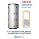 Puffer 800 lt Serbatoio con 1 Serpentino - Accumulo per Acqua Riscaldamento 