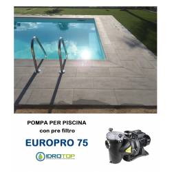 Pompa per piscina EUROPRO 75M Centrifuga Autoadescante con Pre-Filtro Dab