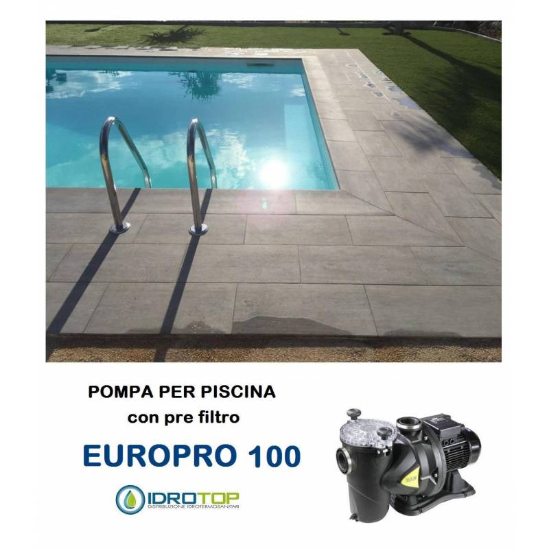 Pompa per piscina EUROPRO 100M Centrifuga Autoadescante con Pre-Filtro Dab