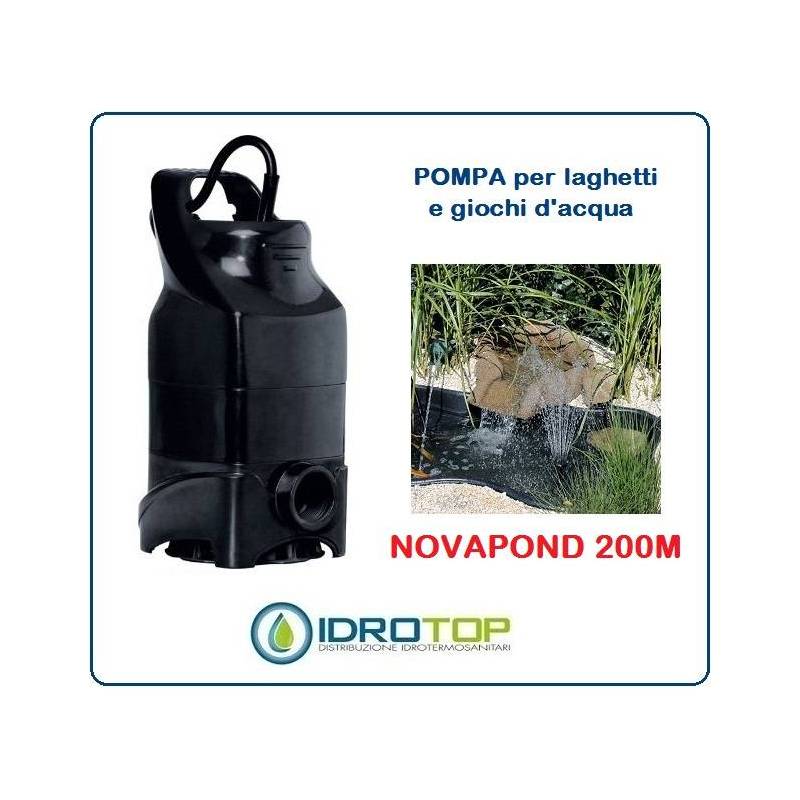 Pompa per Laghetti per creare Cascate-Sommergibile per Ricircolo Novapond 200 M 