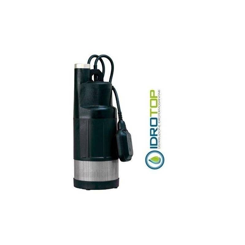 Pompa Sommersa Multigirante DIVER 6 con galleggiante con cavo e spina-Pronta all'uso.