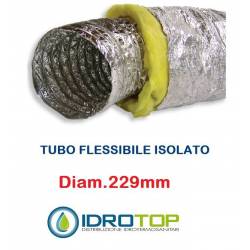 Tubo Flessibile diam. 229 in Alluminio a Doppia Parete Tubo Flex 10 mt 