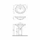 disegno tecnico lavabo 
