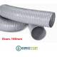 Tubo Flessibile PVC diam. 160 Semplice Estensibile a 10 mt