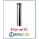 Tubo Cm 30 Monoparete  in Acciaio Inox per Caminetti e Stufe