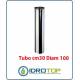 Tubo Cm 30 Diam. 100 Monoparete in Acciaio Inox per Caminetti e Stufe 