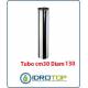 Tubo Cm 30 Diam. 130 Monoparete in Acciaio Inox per Caminetti e Stufe 