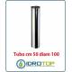 Tubo Cm 50 Monoparete  in Acciaio Inox per Caminetti e Stufe