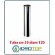 Tubo Cm 50 Monoparete  in Acciaio Inox per Caminetti e Stufe
