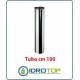 Tubo Cm 100 Monoparete  in Acciaio Inox per Caminetti e Stufe
