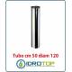 Tubo Cm 50 Diam 120mm Monoparete in Acciaio Inox per Caminetti e Stufe 