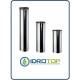 Tubo Cm 100 Diam.100 Monoparete  in Acciaio Inox per Caminetti e Stufe
