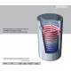 Scaldabagno Solare STX Attacco SINISTRO Serpentino Fisso Alto Rendimento LT200