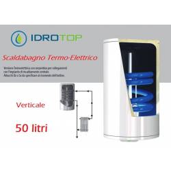 Scaldabagno Termo-Elettrico ST Verticale LT50 con Serpentino