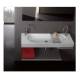 Lavabo AREA 110x35 SOSPESO in ceramica 