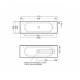 serie AREA 110x35 scheda tecnica