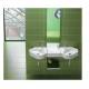 Lavabo AREA 47x47 SOSPESO monoforo in ceramica 