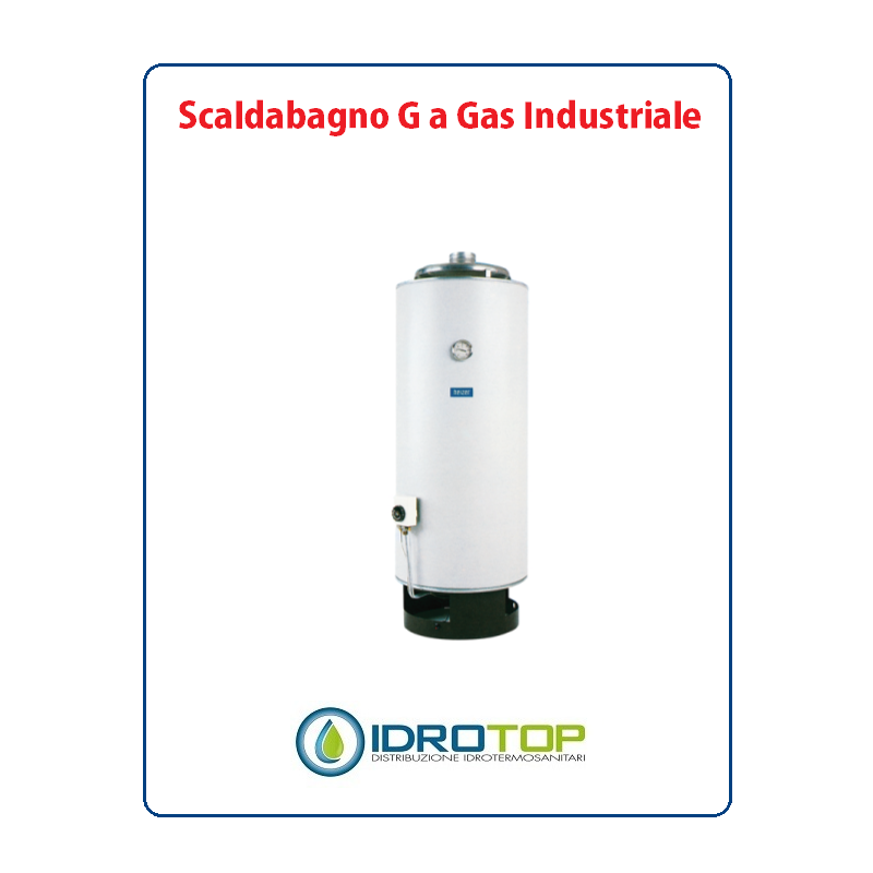 Scaldabagno G a Gas Industriale Heizer Camera Aperta Tiraggio Forzato