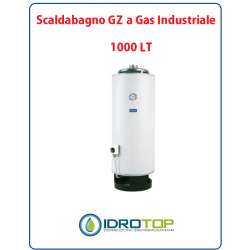 Scaldabagno 1000LT GZ a Gas Industriale Heizer Camera Aperta Tiraggio Naturale