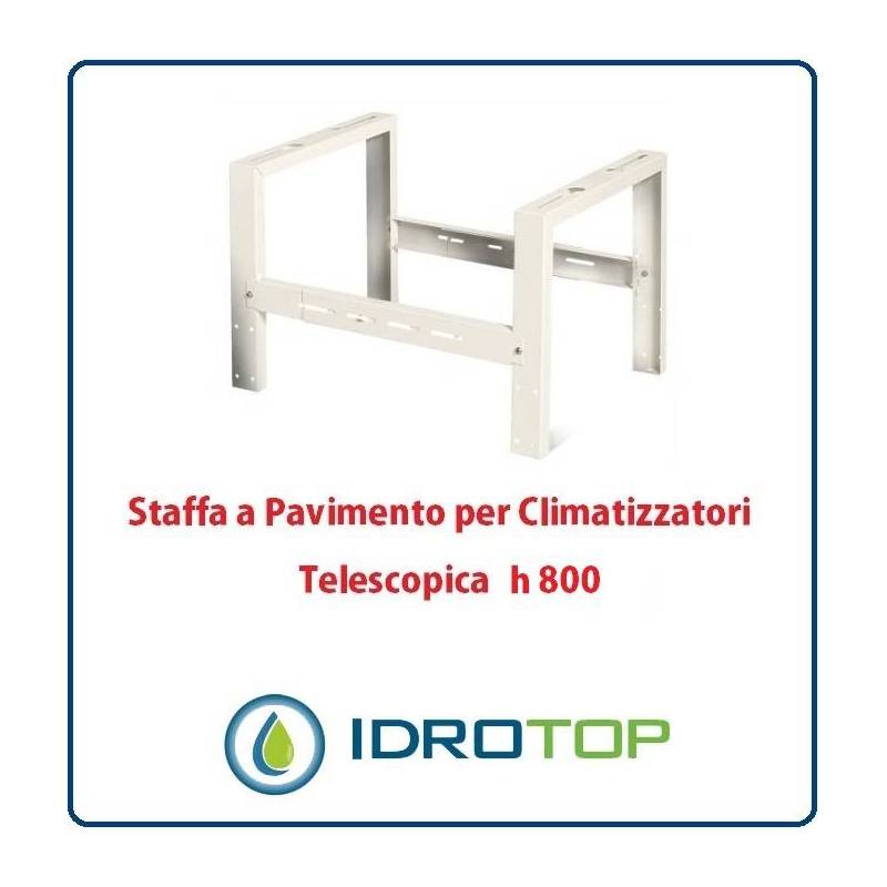 Staffa a Pavimento h800 Supporto di Rialzo per Climatizzatori Telescopica