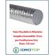 Tubo Flessibile Diam.102mm in Alluminio Semplice Estensibile 10 mt. per Ventilazione