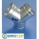 Raccordo a Y diam.100 mm.Distributore per Aria Calda, Fredda e Ventilazione