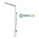 Colonna Doccia CONCEPT 1 FLAT  SQUARE Cromata Ponsi 