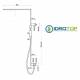 Colonna Doccia CONCEPT 1 FLAT  SQUARE Cromata Ponsi 
