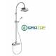 Colonna Doccia Soffione 20cm e Rubinetto Termostatico CLASSIC Cromata Ponsi 