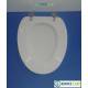 Copriwater Dolomite SWEET LIFE BIANCO Cerniera Cromo-Sedile-Asse Wc
